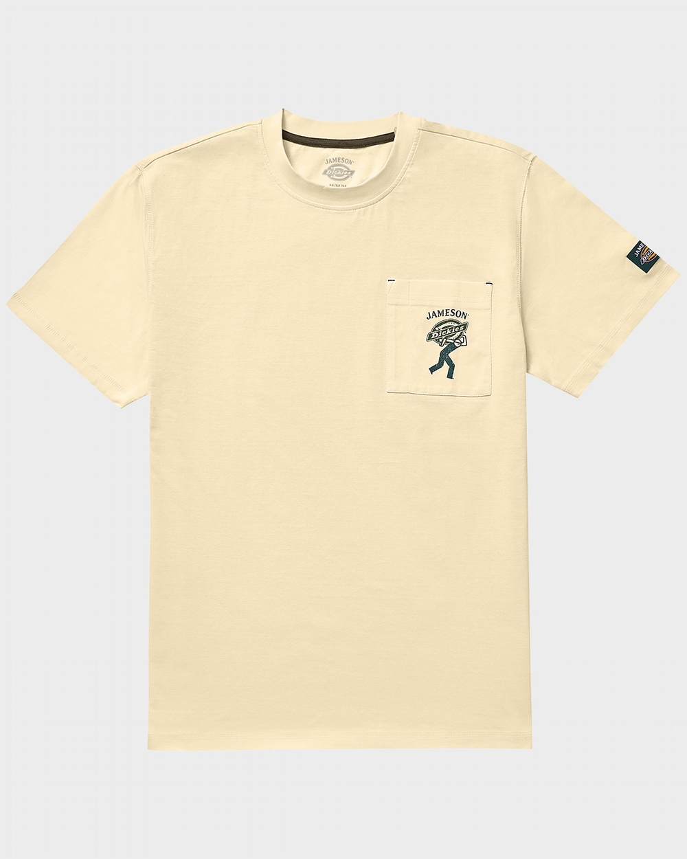 Jameson Graphic Pocket Tee ALMOND OIL